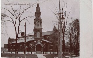 Battle Creek Adventist Temple 1910 Mi