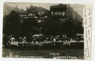 The Famous Chili Queens Of San Antonio,  Texas,  1906 Postcard