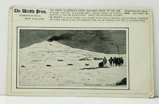 Postcard British Antarctic Expedition 1901 - 04 