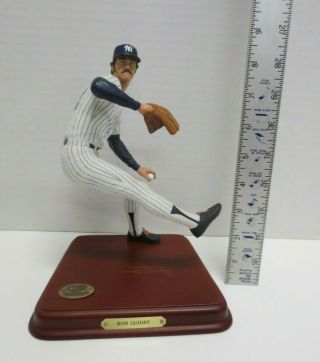 Ron Guidry (york Yankees) Danbury Figurine W/ Stand