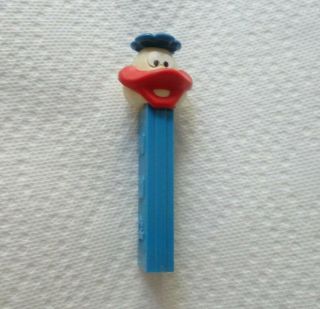 Vintage Pez No Feet Duck With Flower Removable Lips Made In Yugoslavia