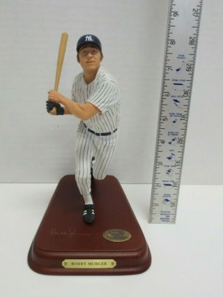 Bobby Murcer (york Yankees) Danbury Figurine W/ Stand