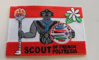 2019 24th World Scout Jamboree Tahiti French Polynesia Contingent