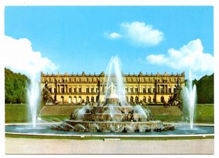 Herrenchiemsee State Castle Postcard Prunk Schloss Magnificent Germany Unposted