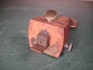 ANTIQUE OLD VINTAGE WOODWORKING TOOLS VERY RARE MARKING GAUGE SCRIBE 5