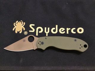 Spyderco Para 3 Rec Exclusive Cts 204p Factory Second Rivers Edge Cutlery