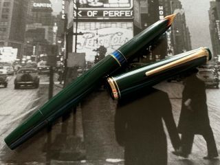 Vintage late 1950s/60s Green MONTBLANC No.  24 PiF Fountain Pen 3