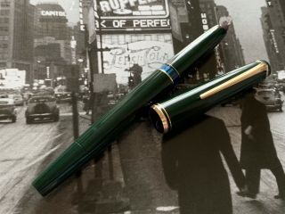 Vintage late 1950s/60s Green MONTBLANC No.  24 PiF Fountain Pen 4