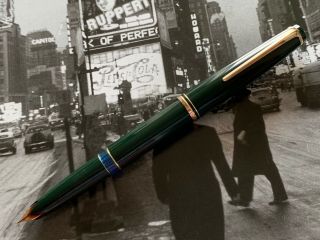 Vintage late 1950s/60s Green MONTBLANC No.  24 PiF Fountain Pen 6