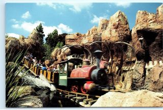 Disneyland Big Thunder Mountain Railroad Frontierland Vintage 4x6 Postcard A47