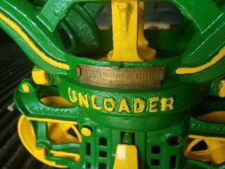 F.  E.  Myers 1903 Antique Clover Leaf Trolley Unloader Hay Barn Pulley In VGC 3