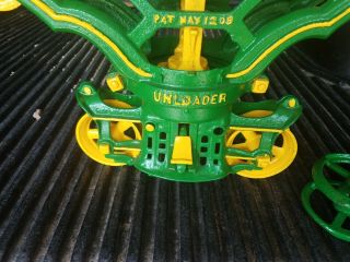 F.  E.  Myers 1903 Antique Clover Leaf Trolley Unloader Hay Barn Pulley In VGC 8