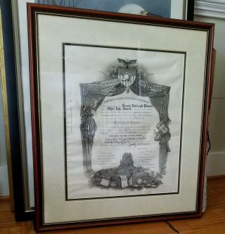 West Point Military Academy Diploma Dated 1941
