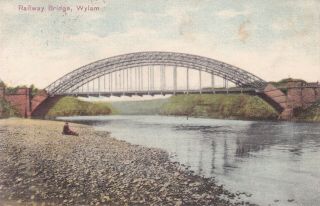 Wylam Railway Bridge By Ruddock 1904