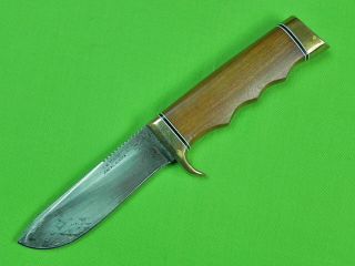 Us Custom Hand Made L.  W.  Larry Seguine Juneau Alaska Hunting Knife