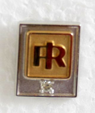 Ingersoll Rand Service Pin 1 Clear Stone - (gold Filled)