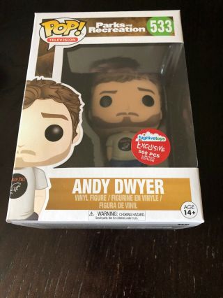 Andy Dwyer Funko Pop Fugitive Toys Limited 500
