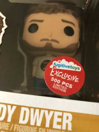 Andy Dwyer Funko Pop Fugitive Toys Limited 500 7
