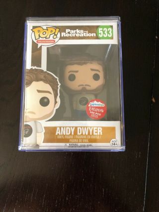 Andy Dwyer Funko Pop Fugitive Toys Limited 500 8