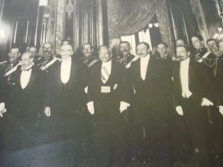 REVOLUCION MEX.  GENERAL VICTORIANO HUERTA PRESIDENTE MEXICO Y SU GABINETE 1917 2