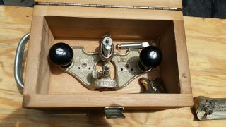 Stanley No 71 Router Plane Made in England w/ 3 cutters 5