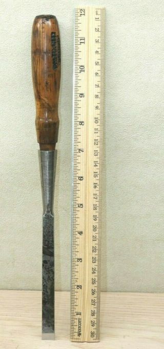 Old Woodworking Tools Vintage James Swan ½ " Firmer Socket Chisel