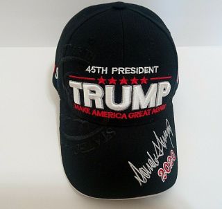 Maga President Donald Trump 2020 Make America Great Again Hat Black Cap