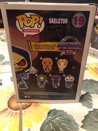 Skeletor Pop Vinyl Variant Comic Con Exclusive Valuable And Rare 19 MOTU 4