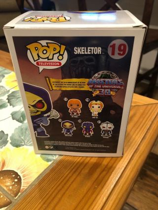 Skeletor Pop Vinyl Variant Comic Con Exclusive Valuable And Rare 19 MOTU 7