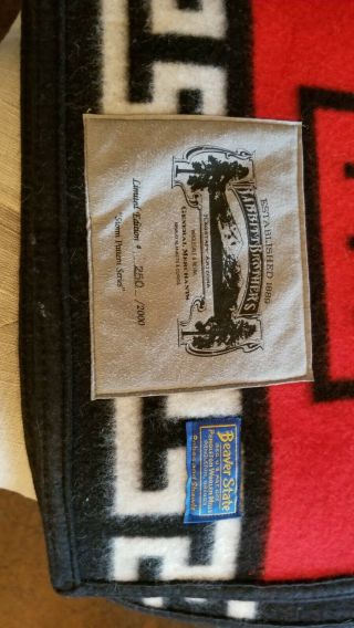 Pendleton Blanket,  limited edition,  250/2000,  