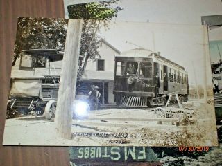 25 1907 - 10 Lake View Ohio Indian Lake Stubbs Landing Some Real Photo Postcards 3