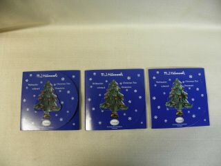 Hummel Goebel Christmas Tree Ornaments 1543 Bell 1544 Tree Ride 1656 Star 2000