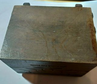 Hockey 1928 stanley cup finals York Rangers wooden trinket box 4