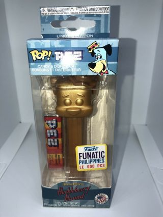 Funko Pop Pez Ffp 2018 Funko Funatic Hanna Barbera Gold Huckleberry Hound Le600