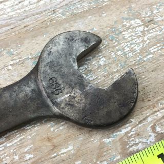 Vintage J.  H.  WILLIAMS & CO Check Nut Wrench,  Open - End Wrench,  636,  Brooklyn USA 5