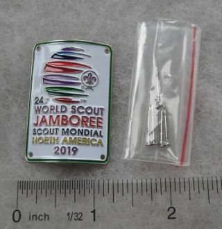 Boy Scout 2019 World Jamboree Walking Stick Medallion