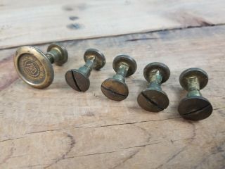 Vintage Saw Set Disston & Sons Philada Hand Saw Medallion & Nuts Complete