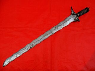 Antique Filipino Moro Kris Keris Islamic Sword Dagger Philippines