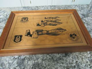 Copper Art Picture Us Air Force 442d Tactical Fighter Wing Whiteman Airforce B