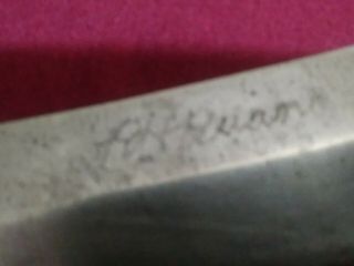 Vintage R.  H Ruana Knife Stamped 2