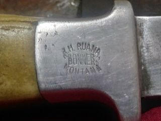 Vintage R.  H Ruana Knife Stamped 3