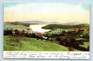 Lake Sunapee,  Nh - Rare C1906 Air View Of Georges Mill - Postcard - E2