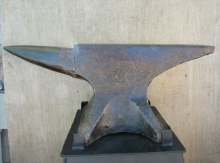 American Wrought Blacksmith Anvil Circa 1899 - 1910,  Well.  240 lbs 3