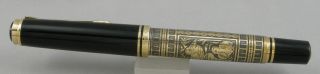 Pelikan M900 Toledo Vermeil Fountain Pen - 18ct Nib - 1980 ' s - W.  Germany 5