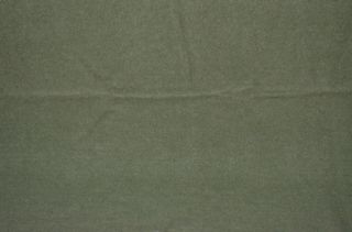 Vintage BARON WOOLEN MILLS Wool Blanket Green w Checker 82 x 70 Camping 4