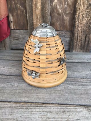 Longaberger Bee Hive Basket Set.