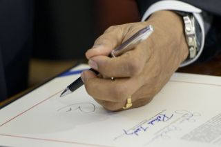 President Obama Cross Century II® 2nd Term Bill Signer Presidential Seal Pen 8