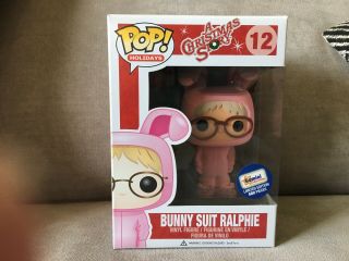A Christmas Story - Flocked Bunny Suit Ralphie Gemini Excl.  Funko Pop Le Of 480