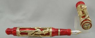 Montegrappa Luxor Red Sea Vermeil Limited Edition Fountain Pen - 1996 -