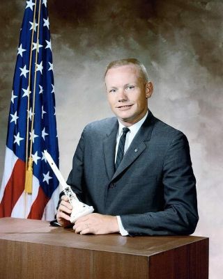 Apollo 11 Astronaut Neil Armstrong Nasa 8x10 Silver Halide Photo Print
